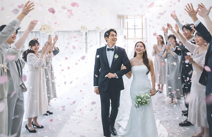 フラワーシャワー